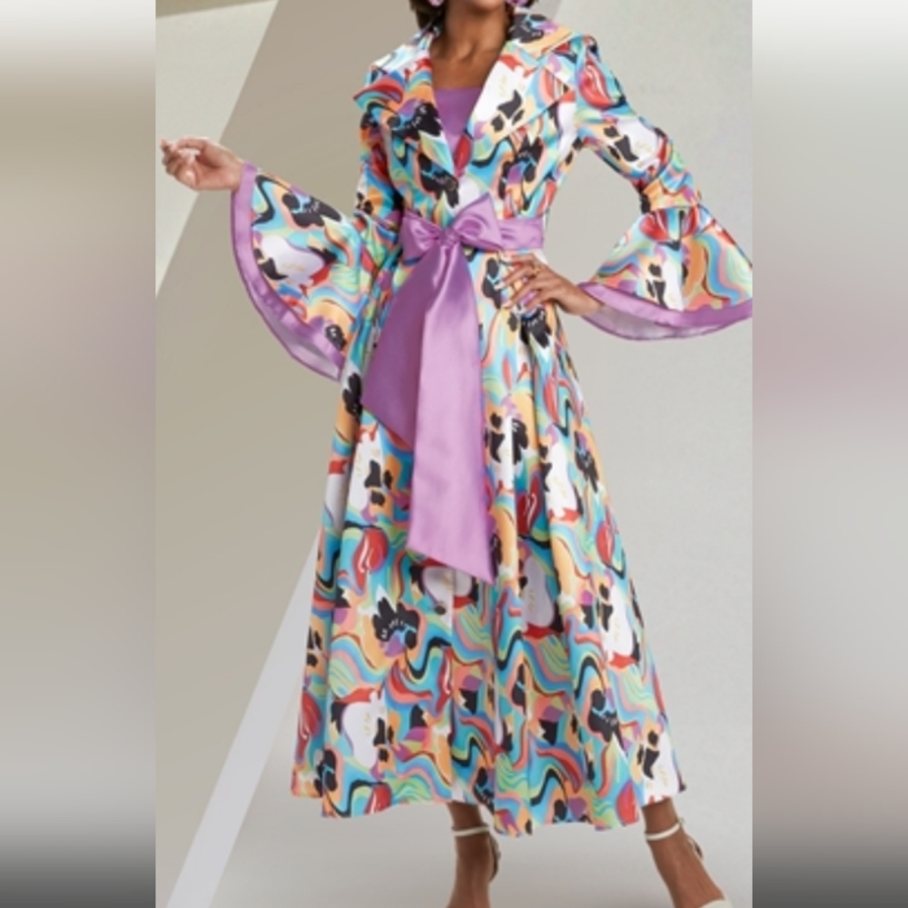 Donna Vinci belted dress